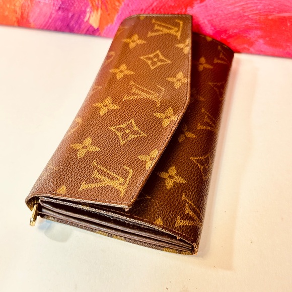Louis Vuitton Sarah Vintage Monogram Wallet 80s edition - Picture 4 of 16